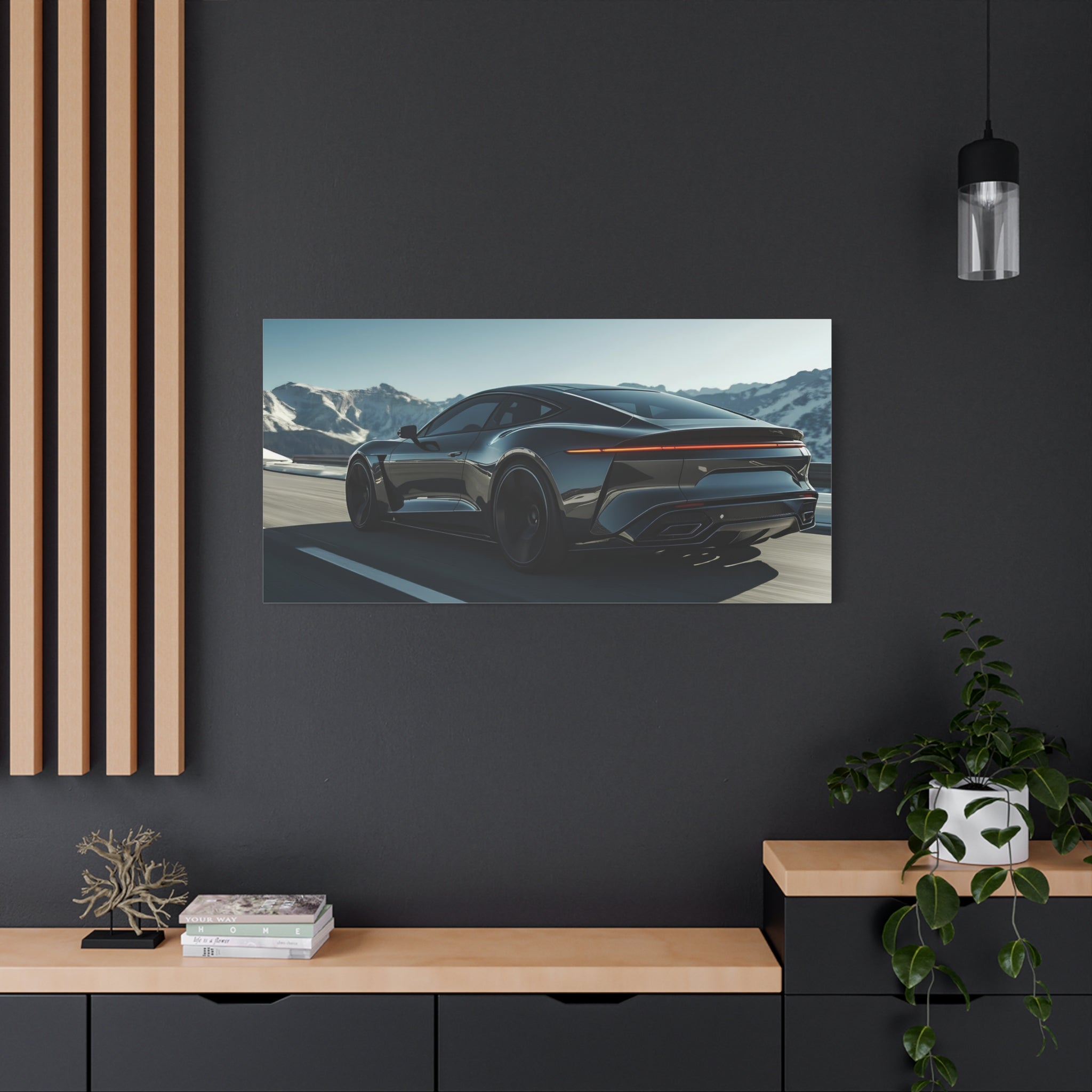 Alpine Velocity — 16:9 Performance Canvas