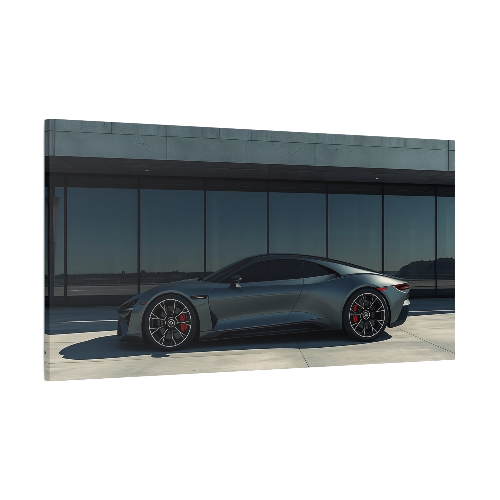 Daylight Sovereign — 16:9 Cinematic Automotive Canvas