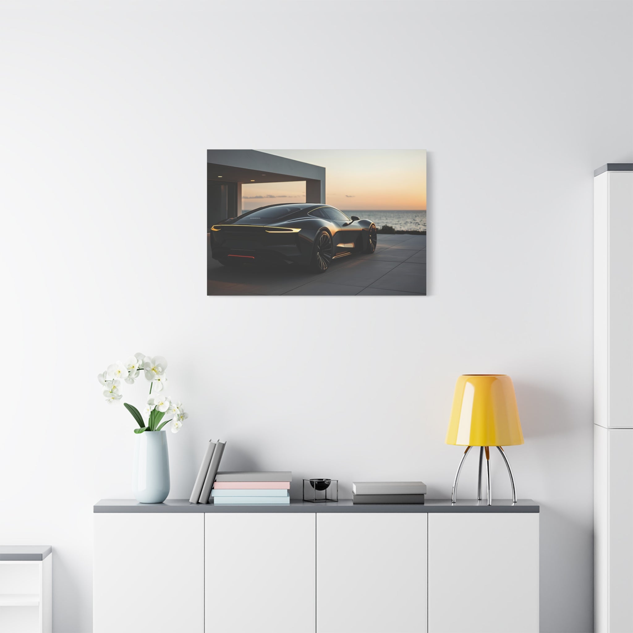 Apex Horizon — 16:9 Luxury Automotive Canvas