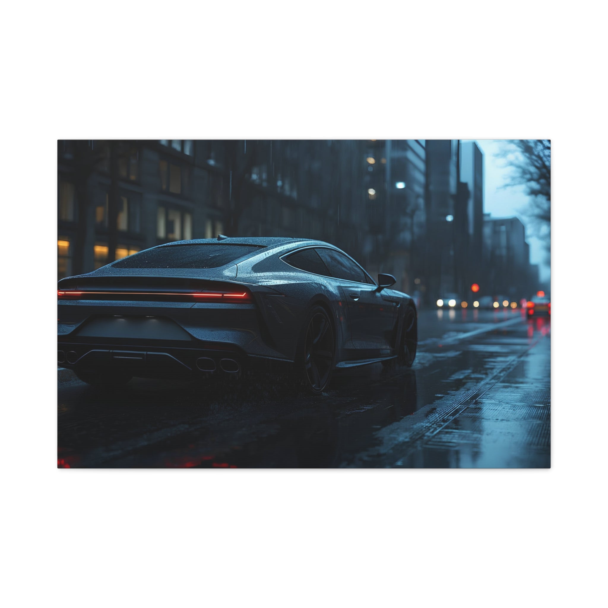 Urban Tempest — 16:9 Cinematic Automotive Canvas