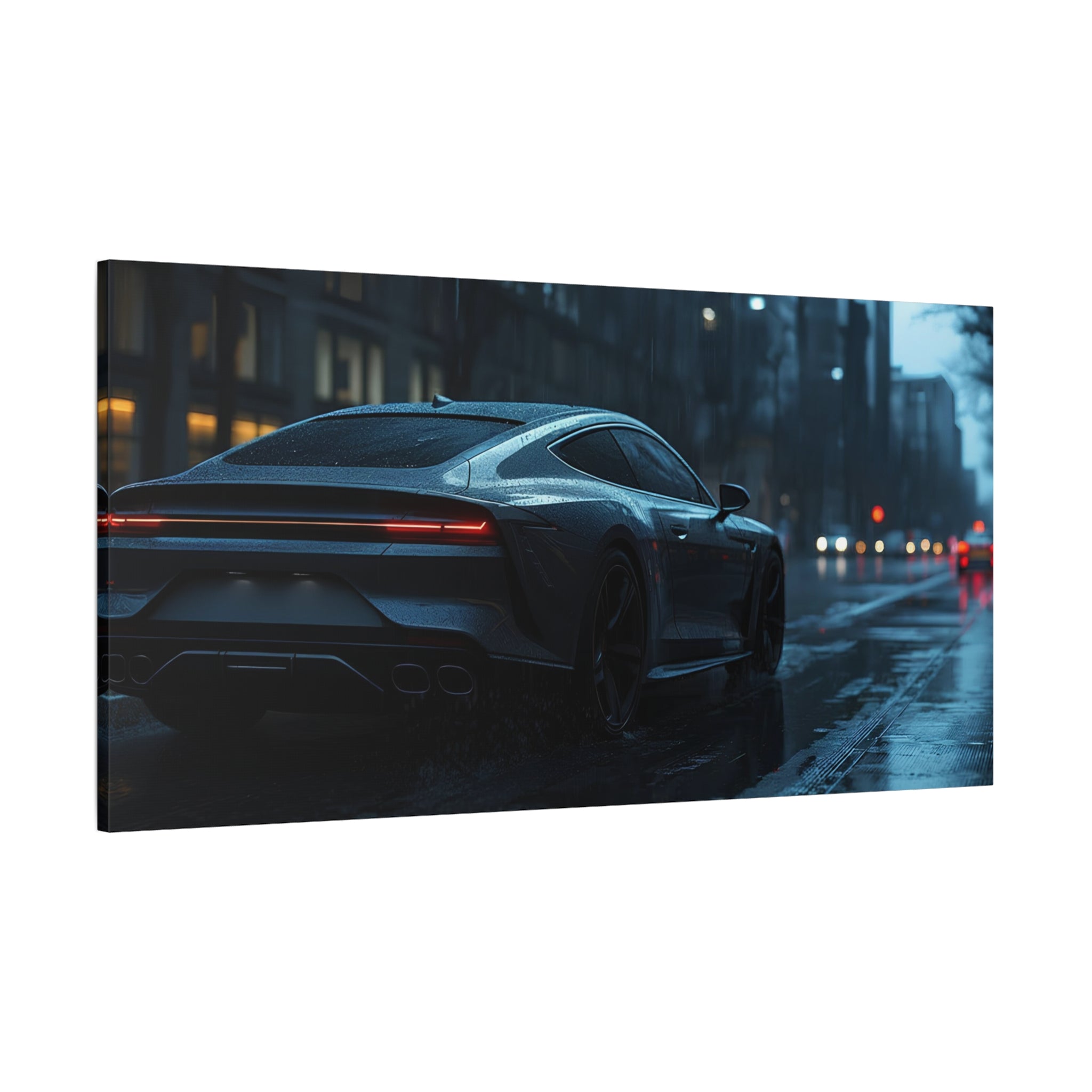 Urban Tempest — 16:9 Cinematic Automotive Canvas