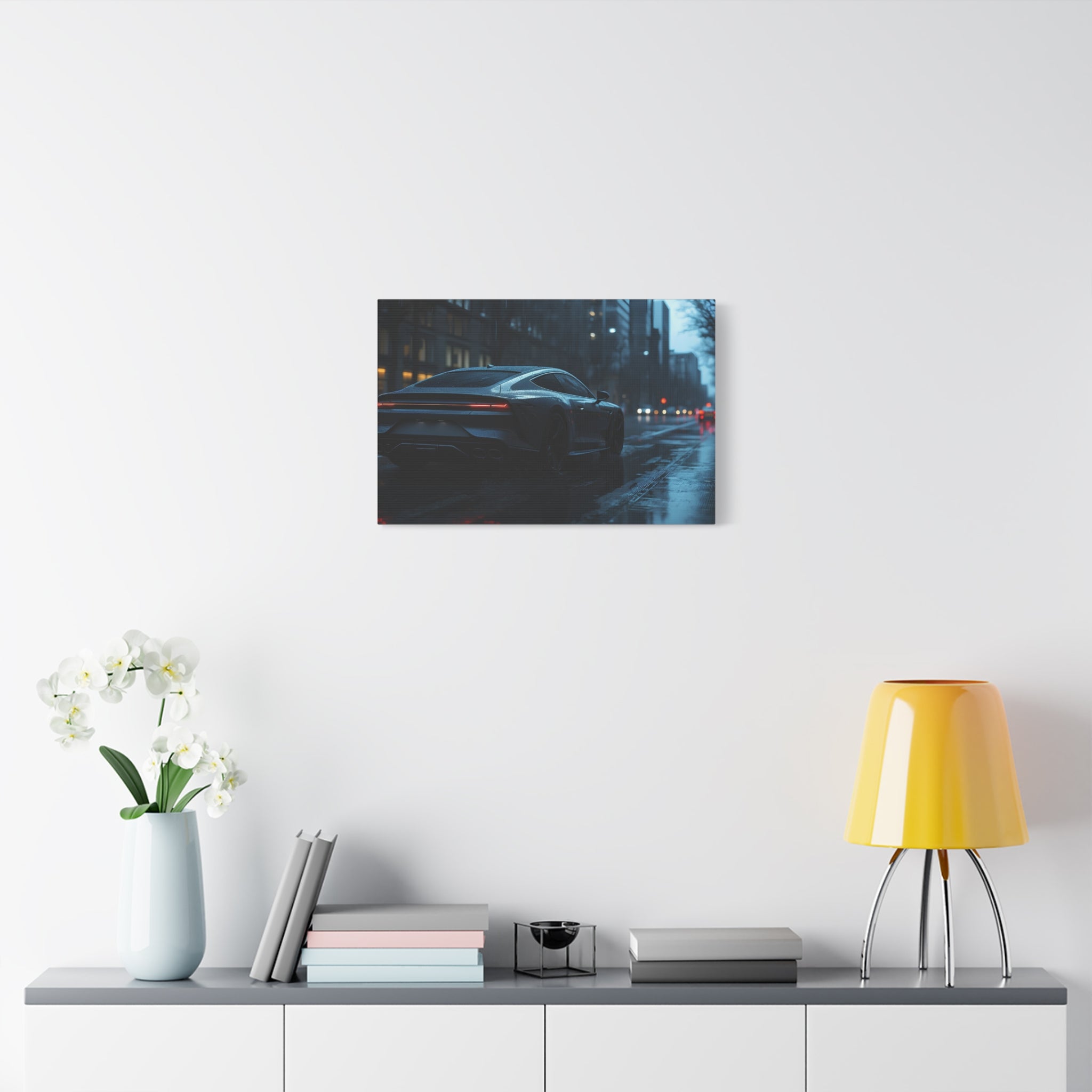 Urban Tempest — 16:9 Cinematic Automotive Canvas