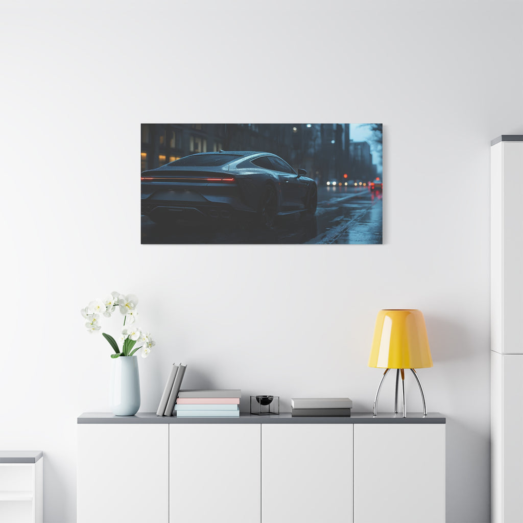 Urban Tempest — 16:9 Cinematic Automotive Canvas