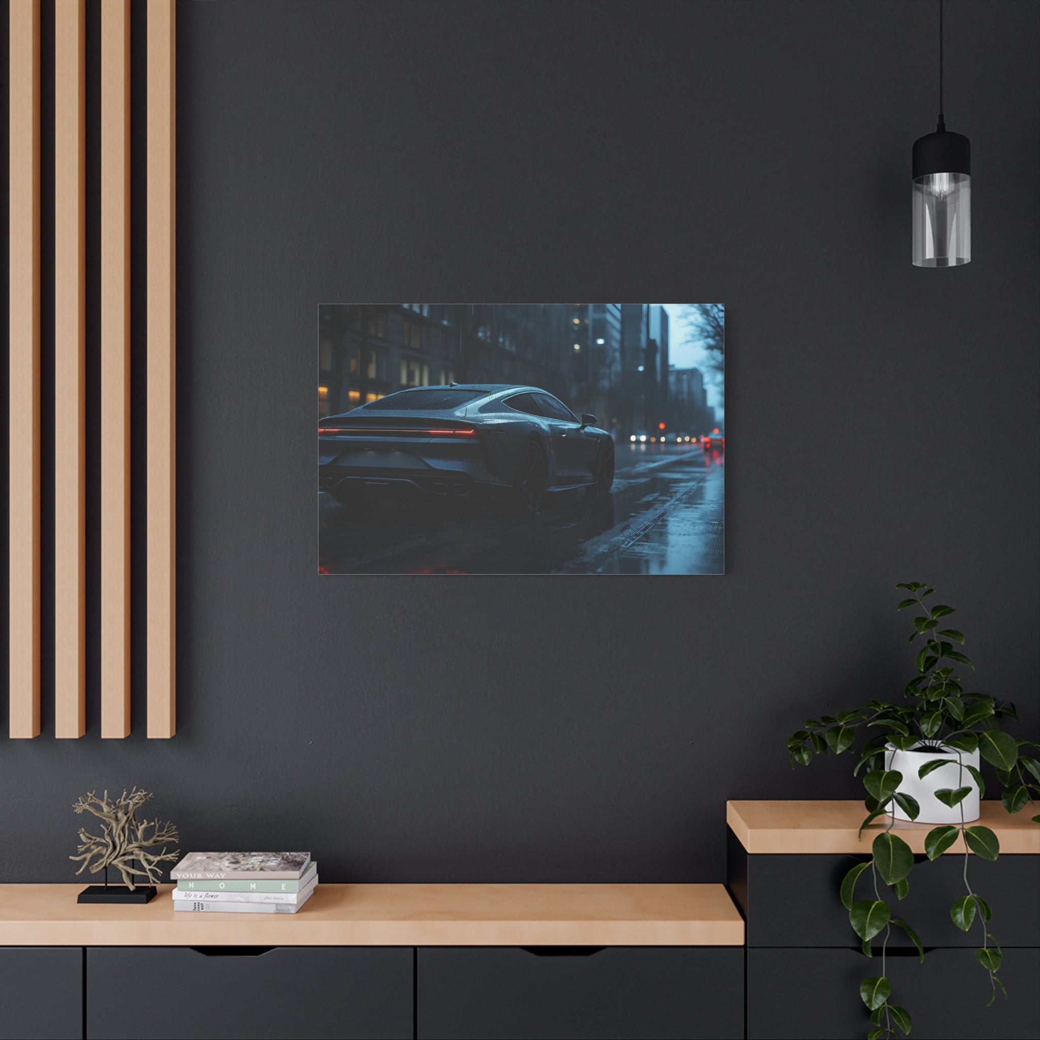 Urban Tempest — 16:9 Cinematic Automotive Canvas