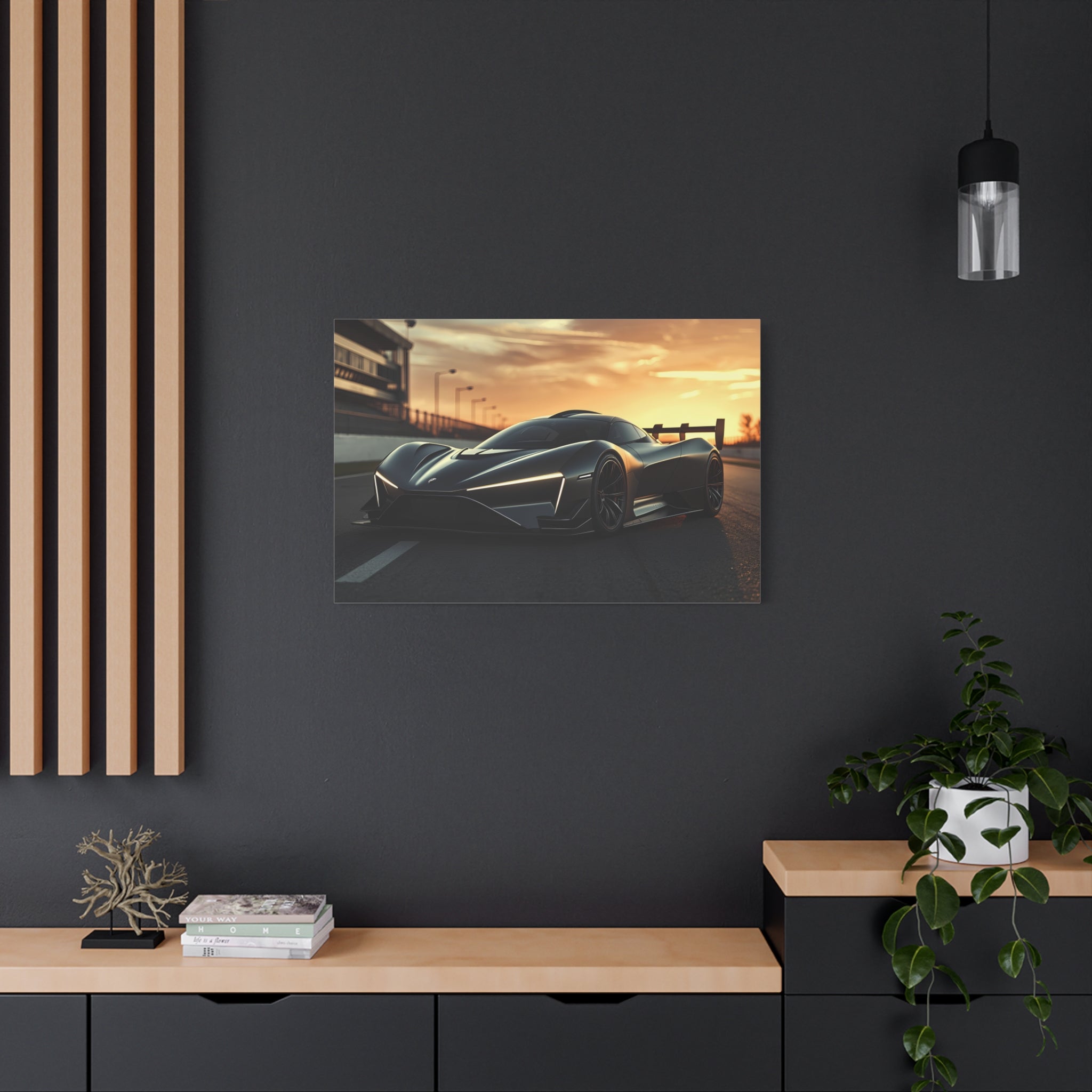 Track Vortex — 16:9 Cinematic Automotive Canvas