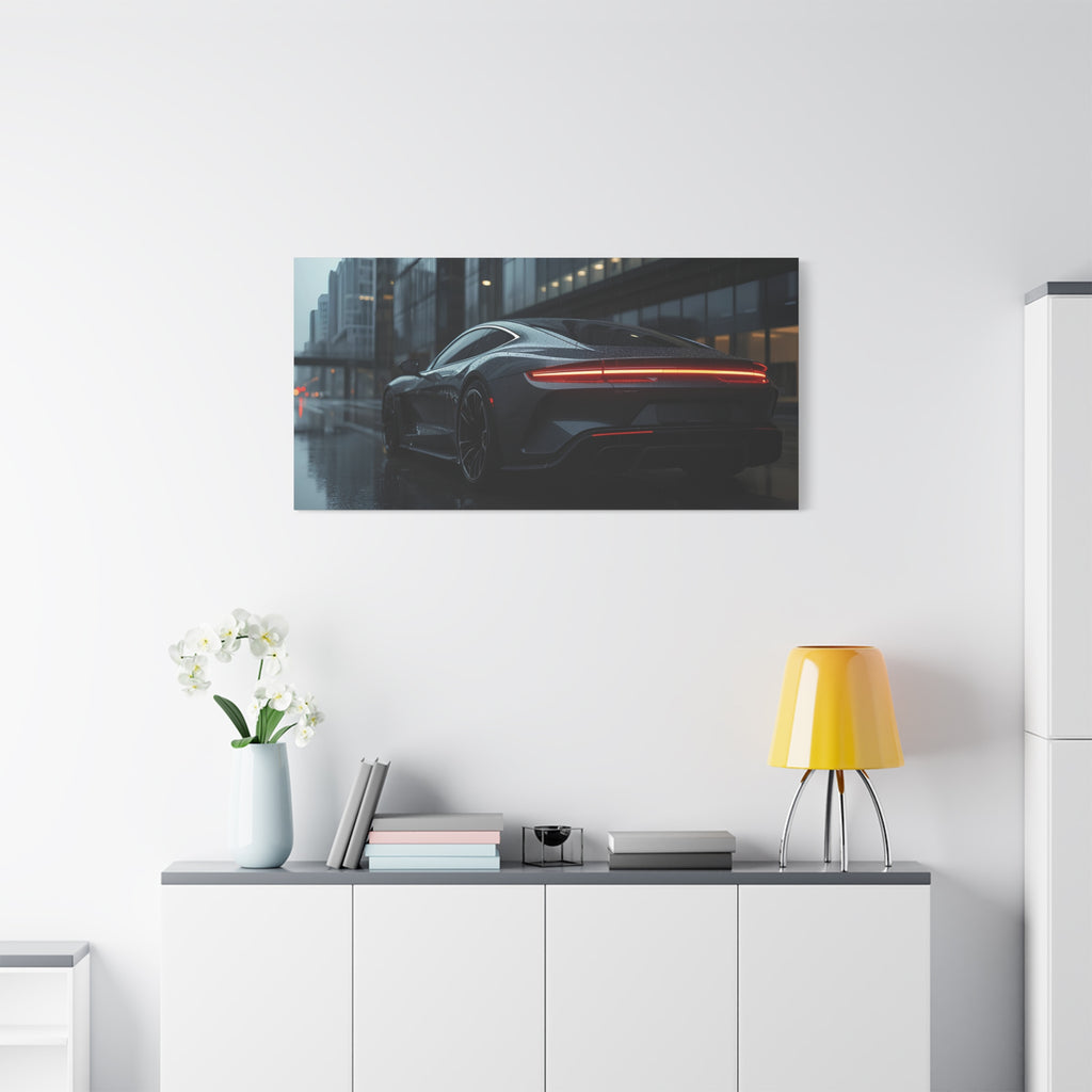 Urban Reverie — 16:9 Rain Edition Canvas