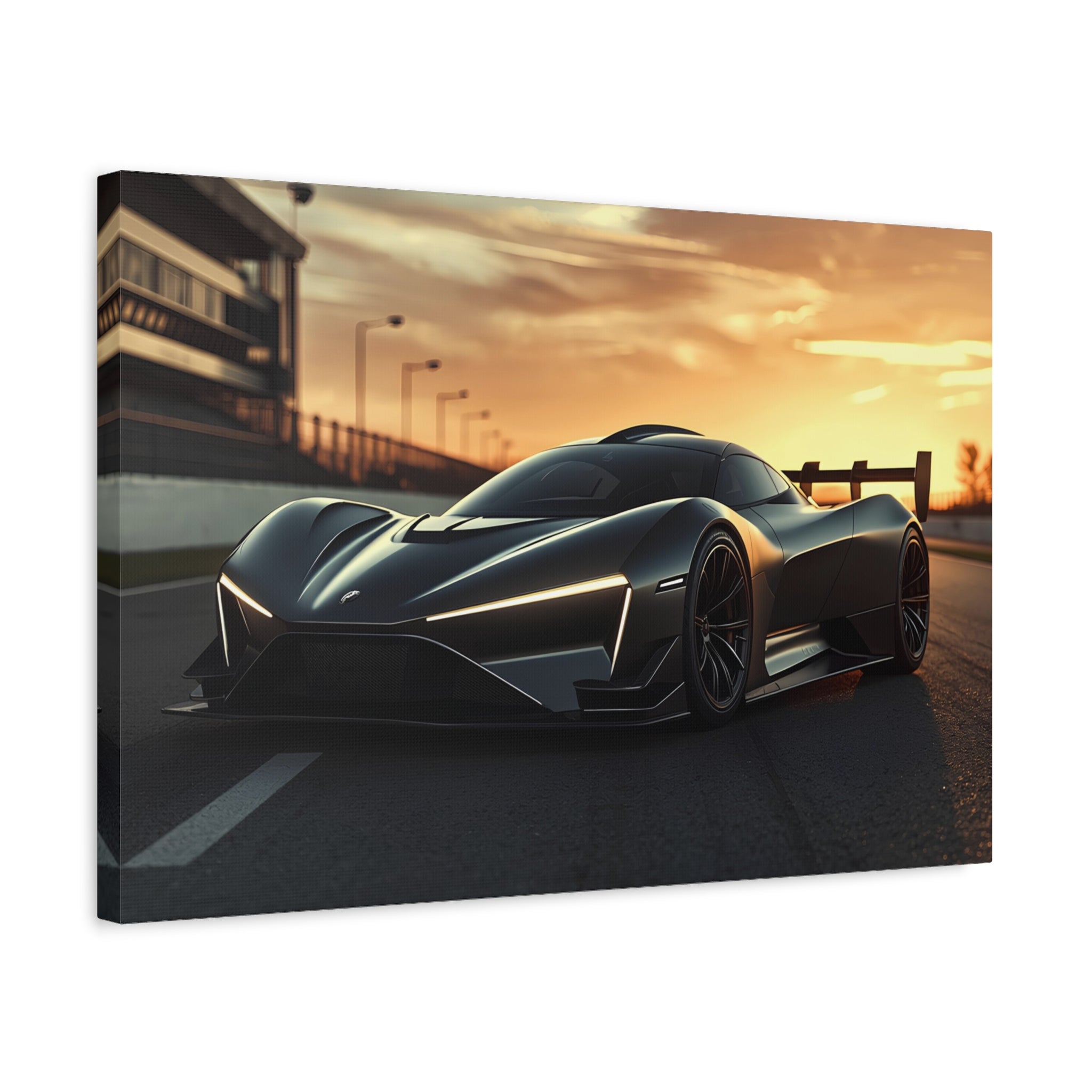 Track Vortex — 16:9 Cinematic Automotive Canvas