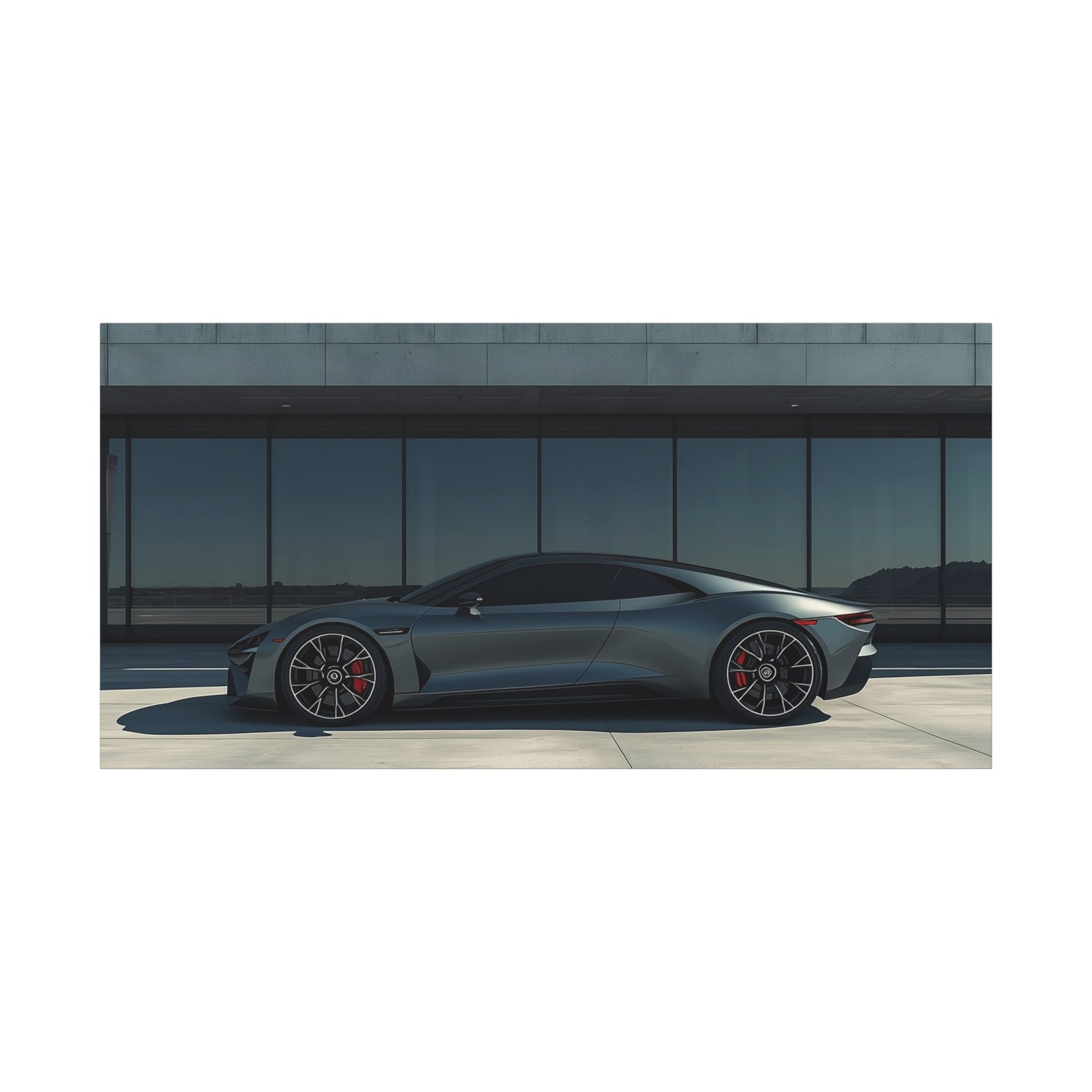 Daylight Sovereign — 16:9 Cinematic Automotive Canvas