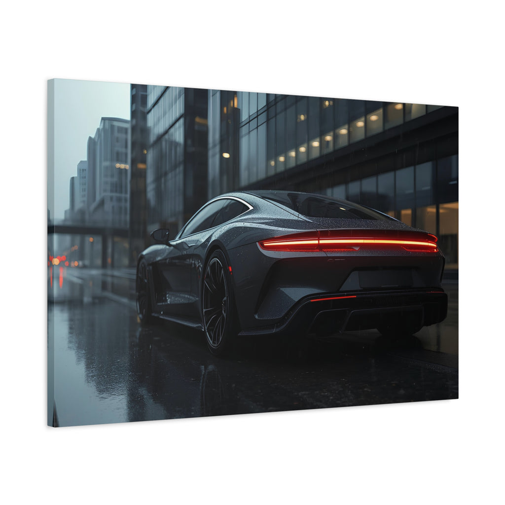 Urban Reverie — 16:9 Rain Edition Canvas