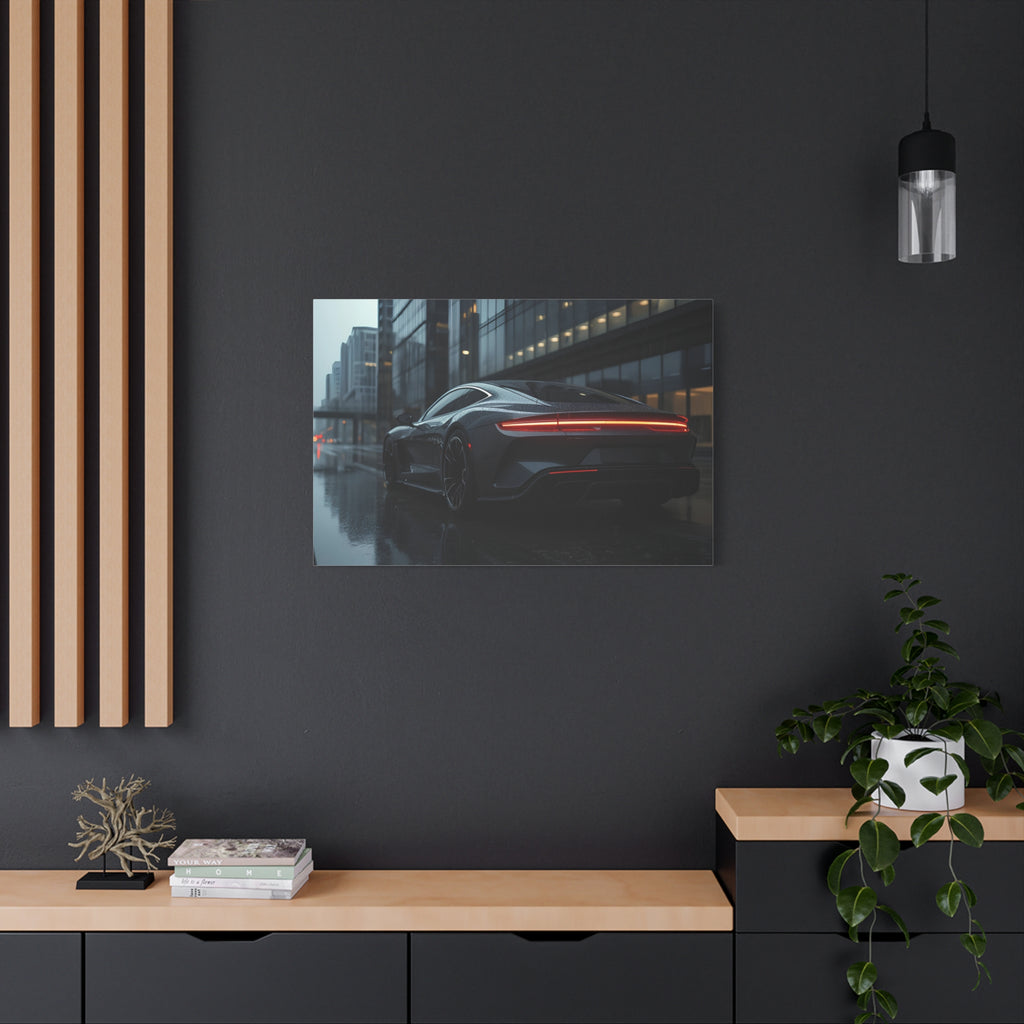 Urban Reverie — 16:9 Rain Edition Canvas