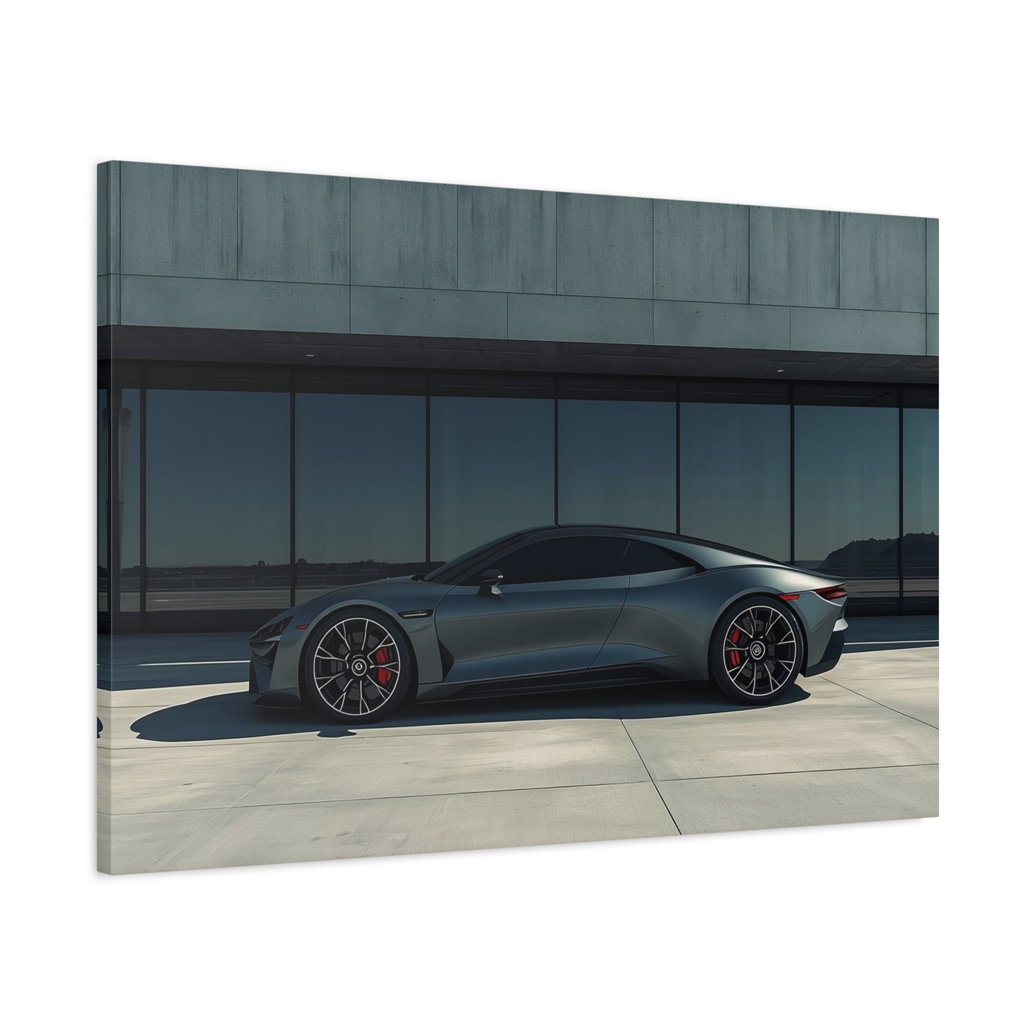 Daylight Sovereign — 16:9 Cinematic Automotive Canvas