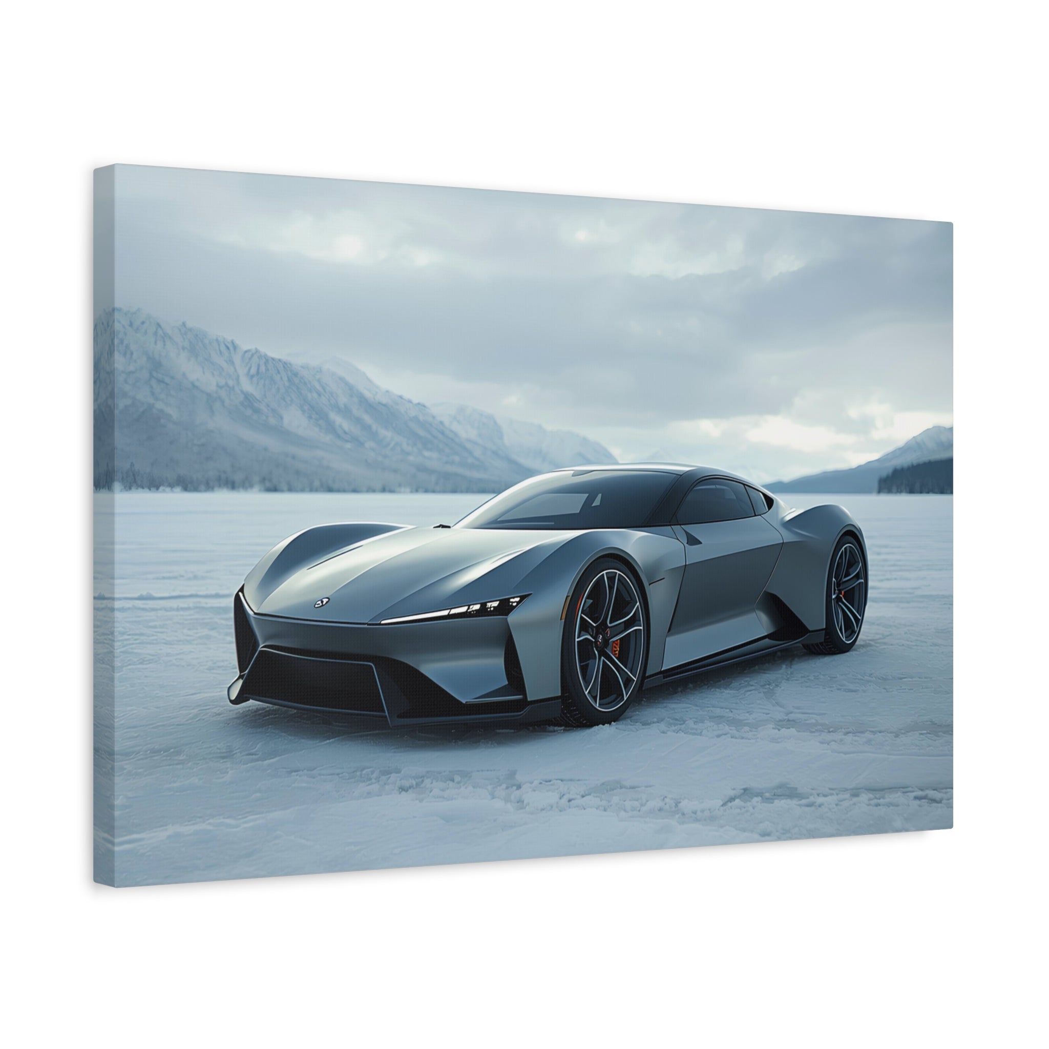 Glacial Vector — 16:9 Cinematic Automotive Canvas