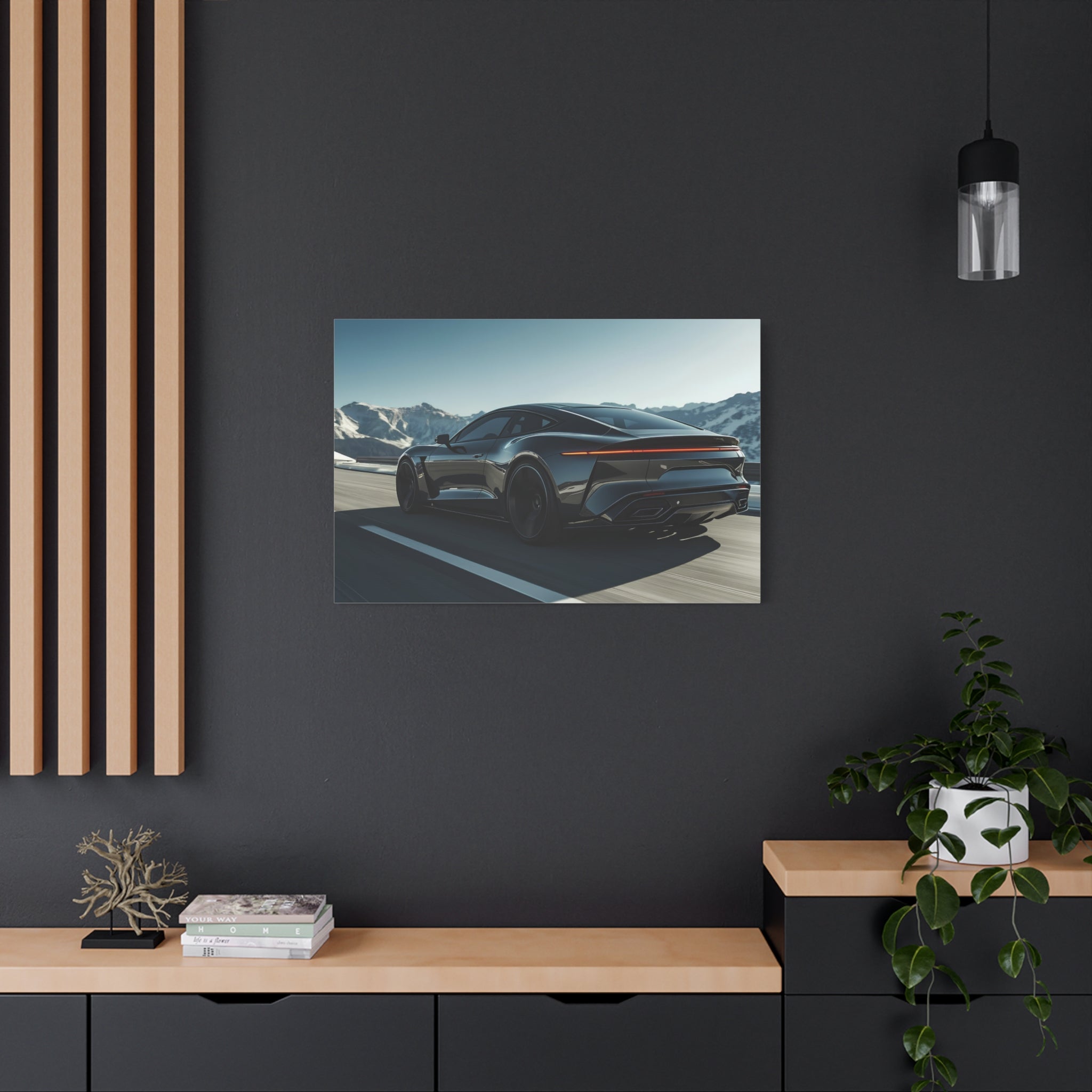 Alpine Velocity — 16:9 Performance Canvas