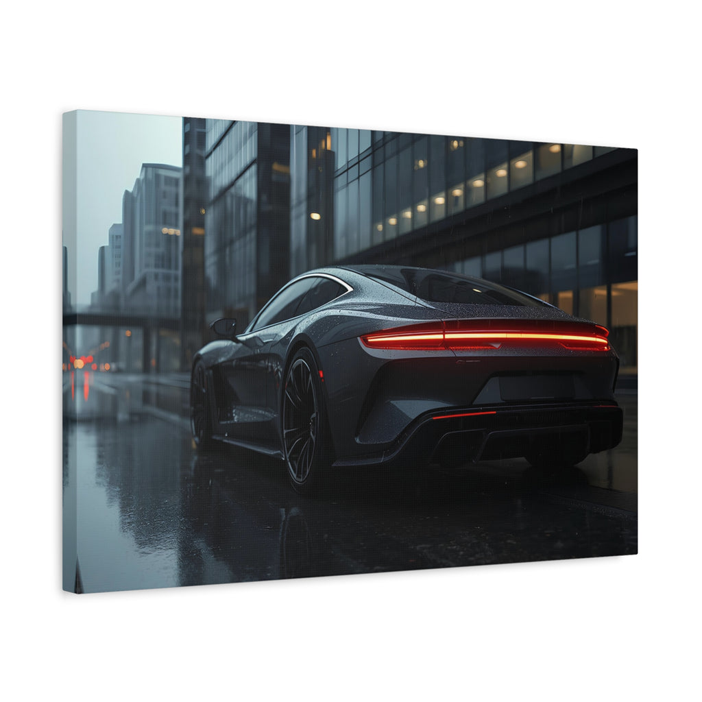 Urban Reverie — 16:9 Rain Edition Canvas