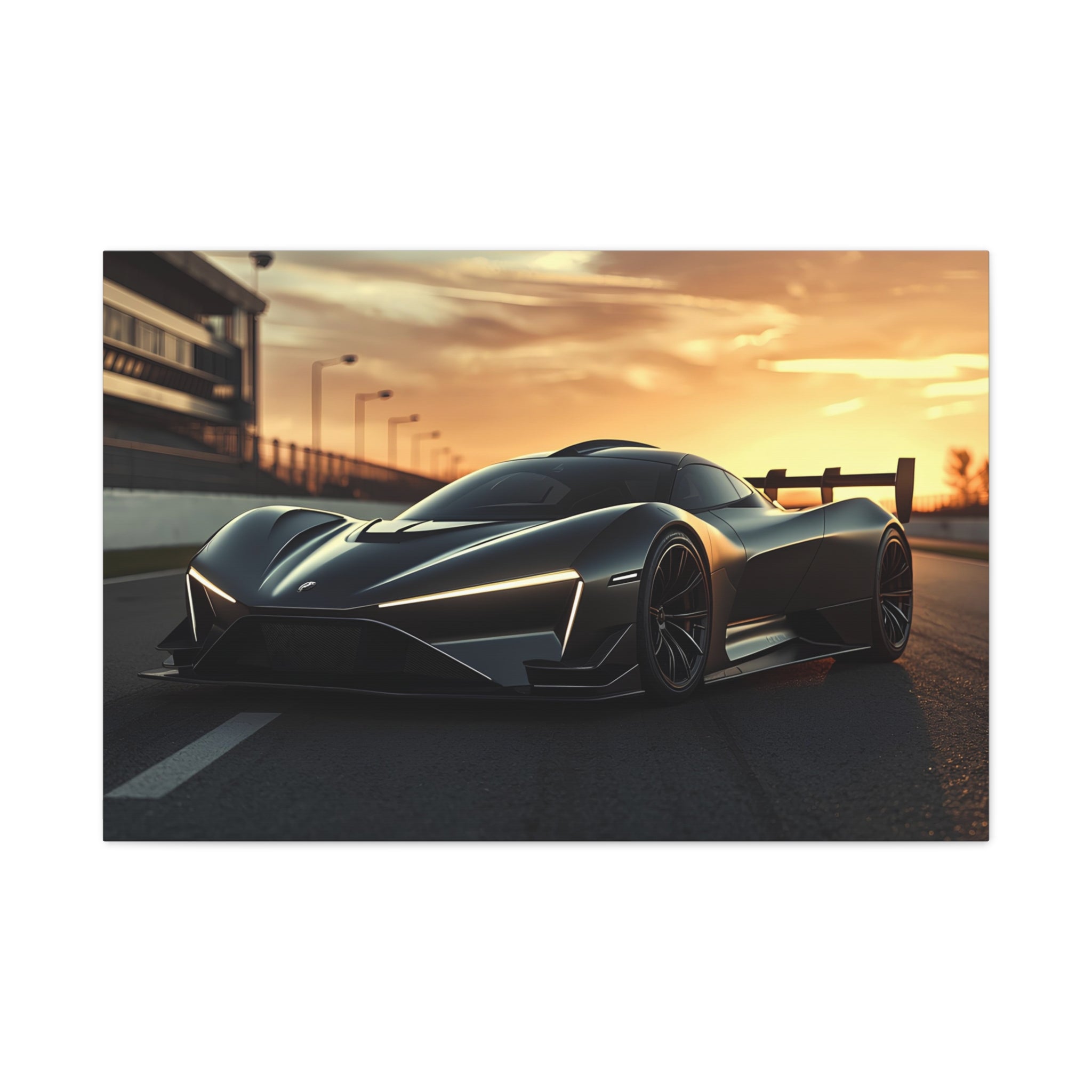 Track Vortex — 16:9 Cinematic Automotive Canvas