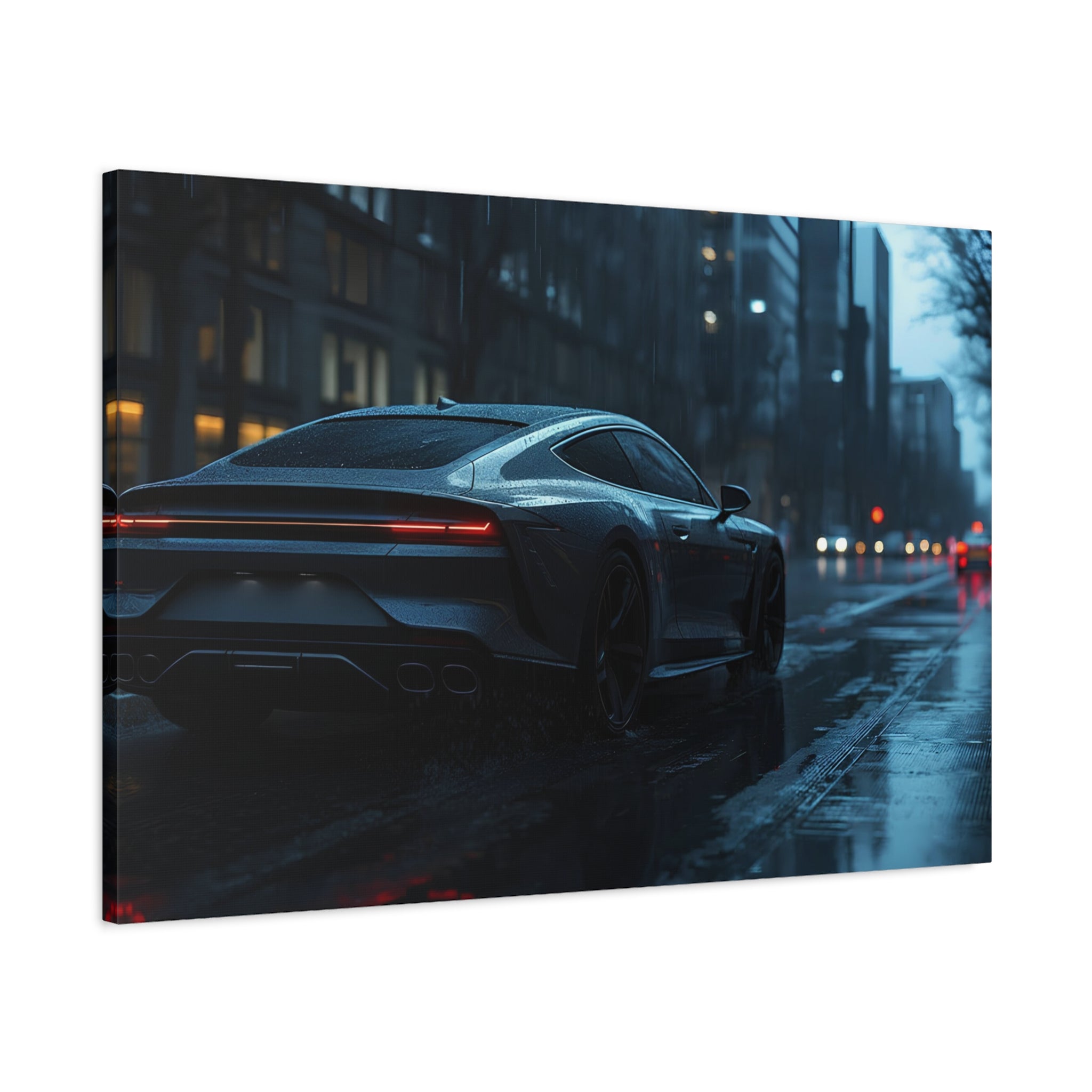 Urban Tempest — 16:9 Cinematic Automotive Canvas