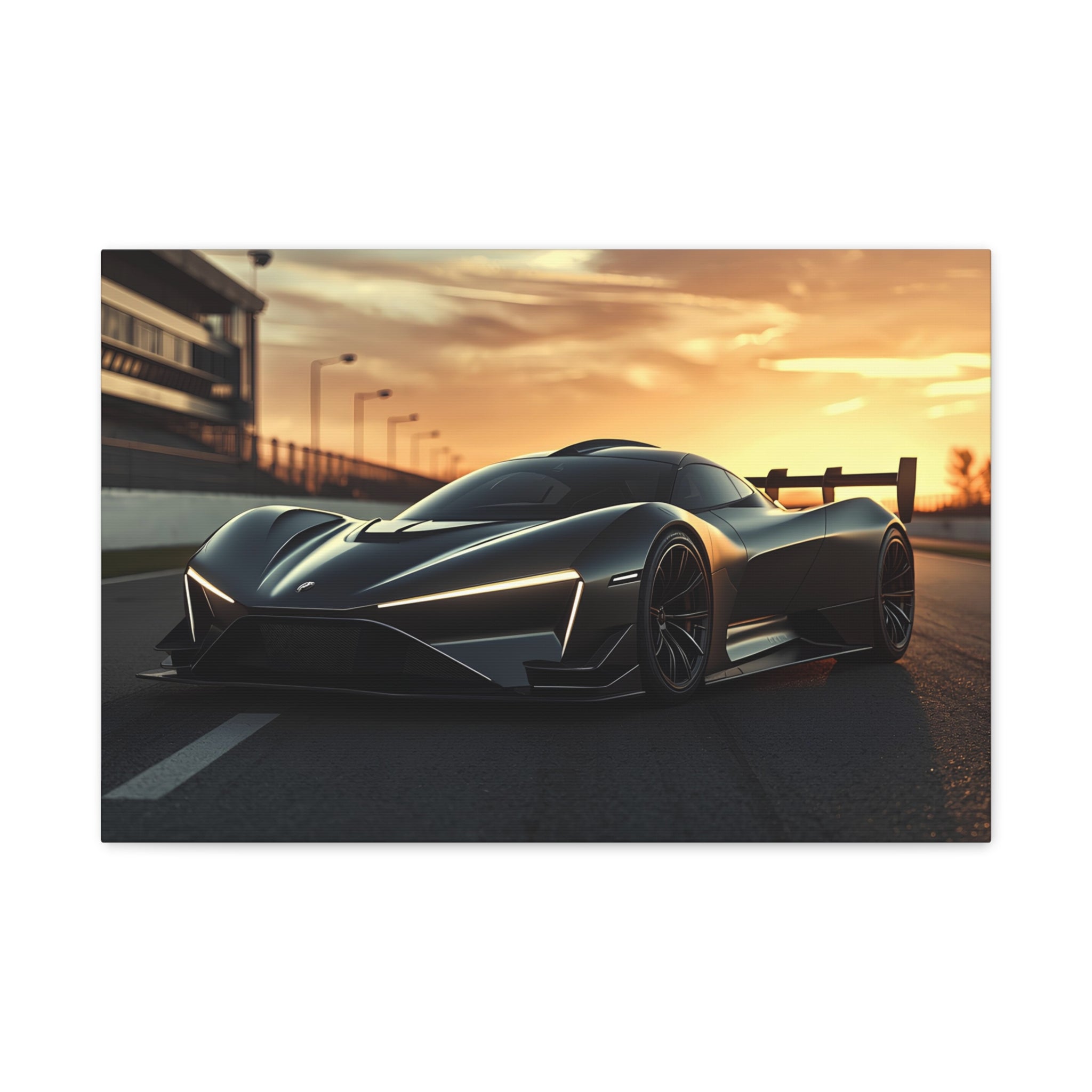 Track Vortex — 16:9 Cinematic Automotive Canvas