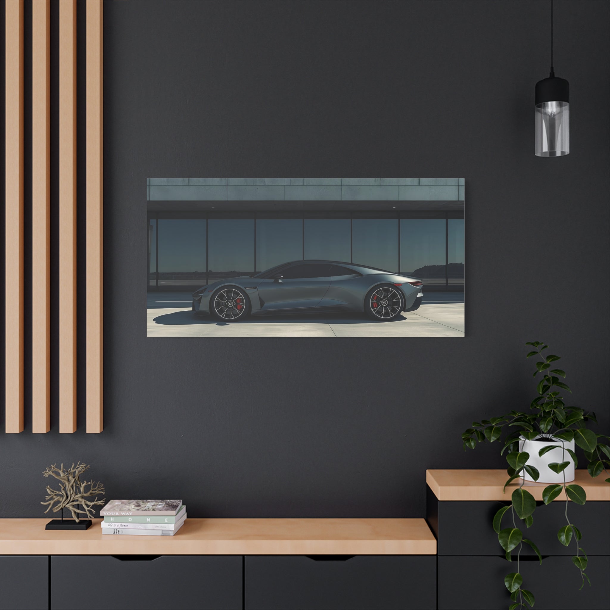 Daylight Sovereign — 16:9 Cinematic Automotive Canvas