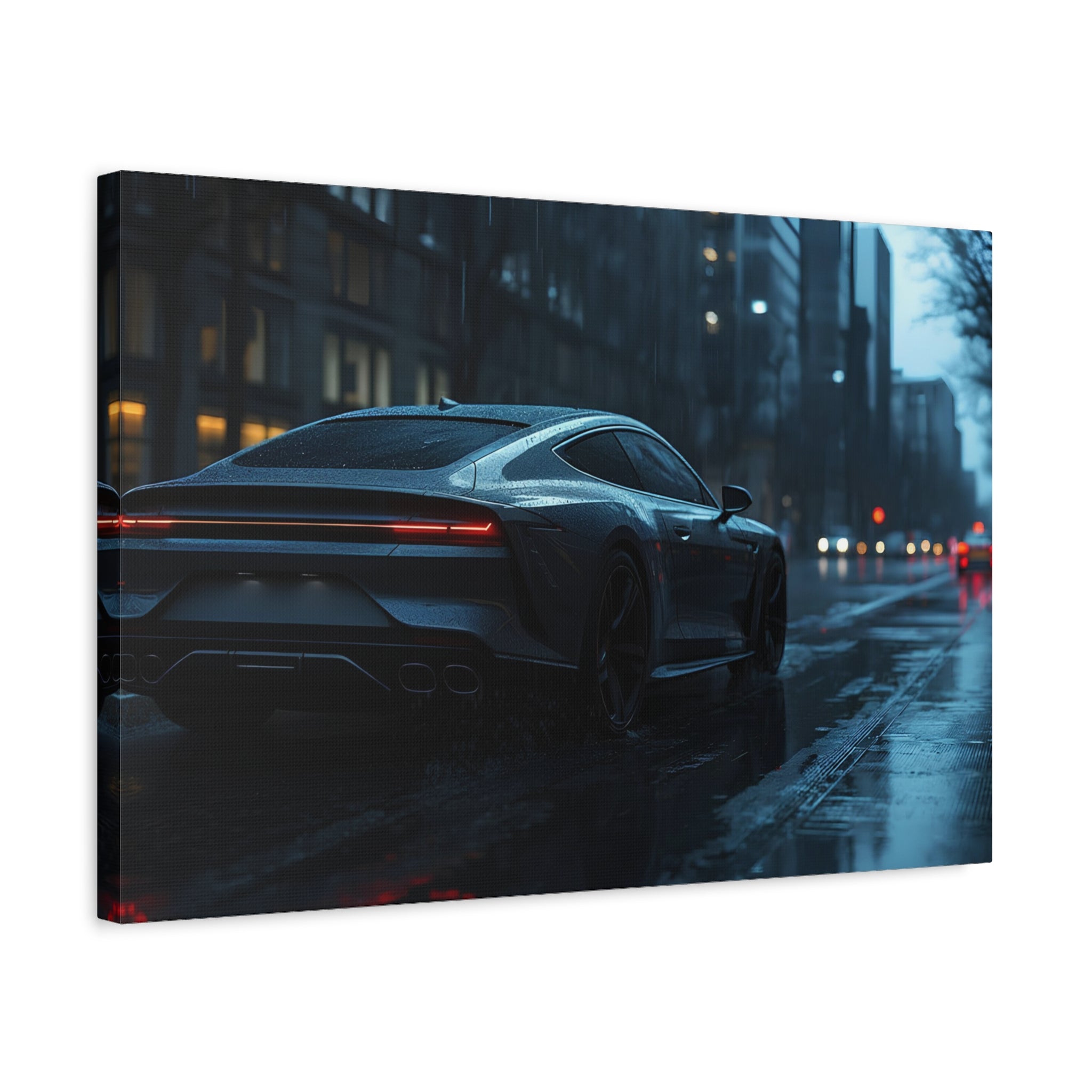 Urban Tempest — 16:9 Cinematic Automotive Canvas