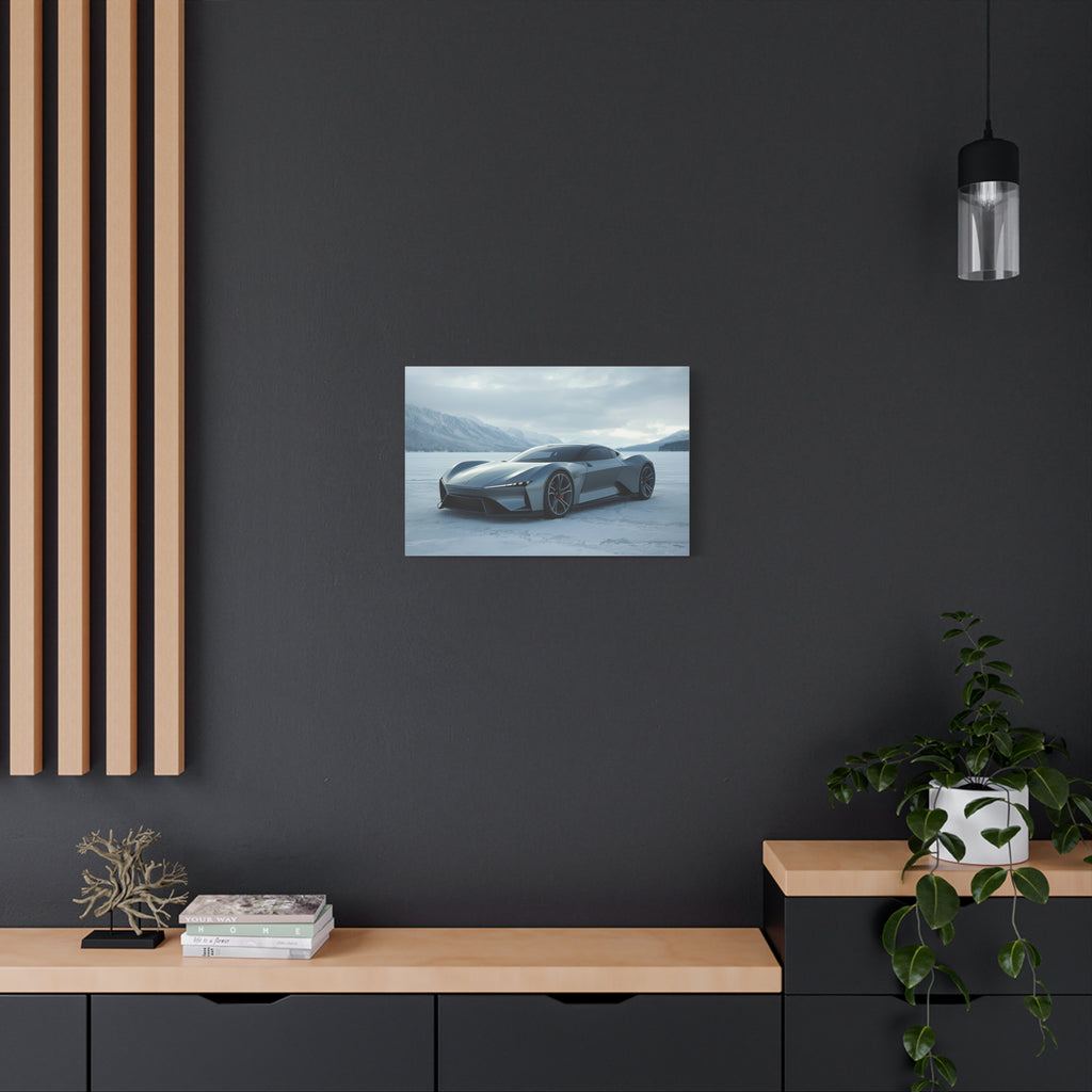 Glacial Vector — 16:9 Cinematic Automotive Canvas