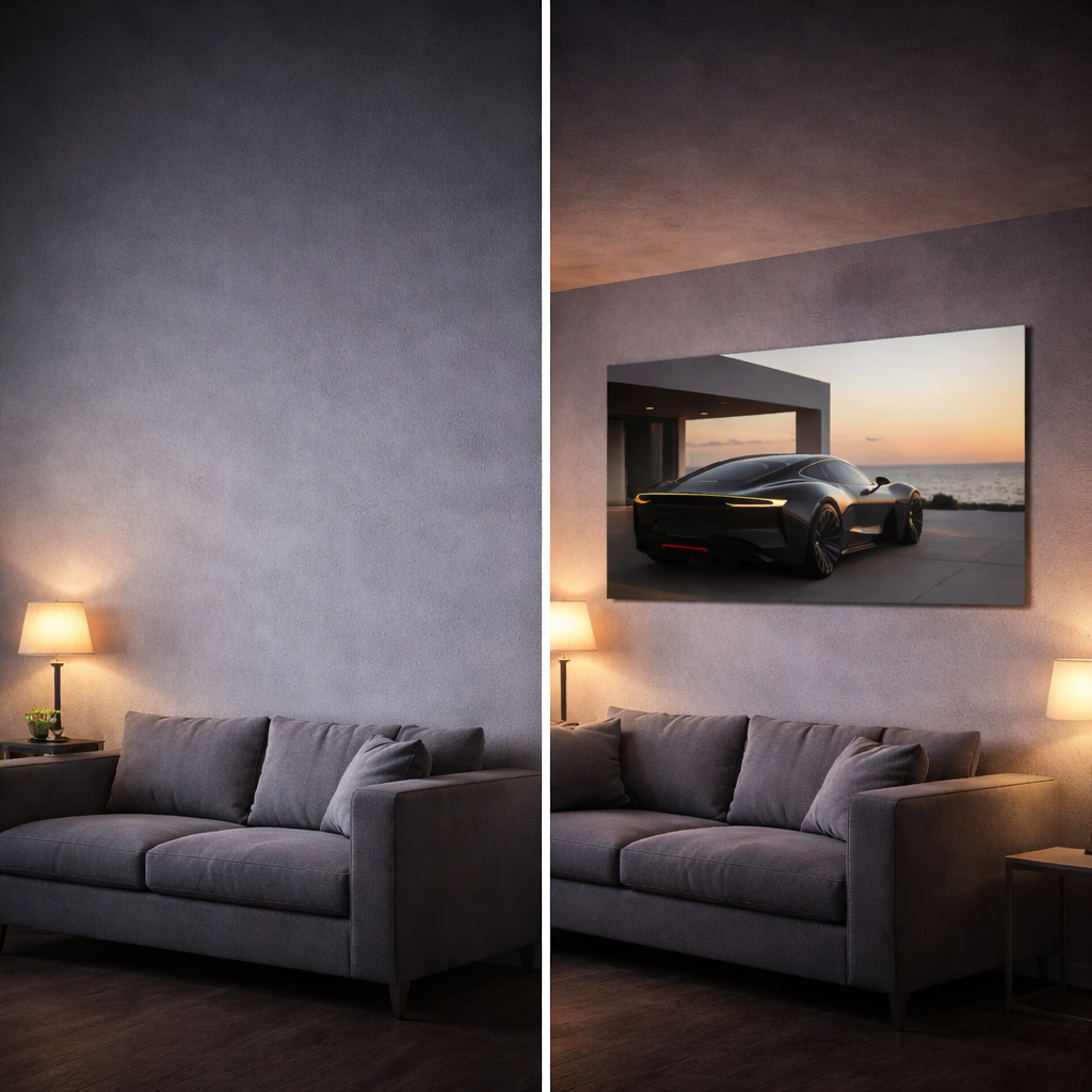 Apex Horizon — 16:9 Luxury Automotive Canvas